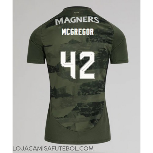 Camisa de Futebol Celtic Callum McGregor #42 Equipamento Alternativo 2024-25 Manga Curta